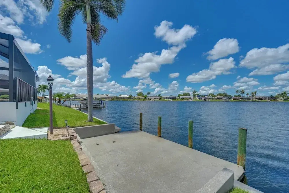 Water Frontage w/ Gulf Access! Cape Coral Home