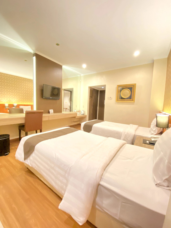 尊貴雙人房，市景，雙人床