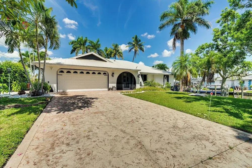Canal-front Gem w/ Lanai & Dock in Cape Coral