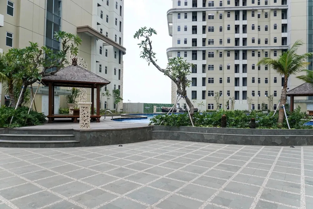 Fully Furnished Apartment with Comfortable Design 2BR Vittoria Residence