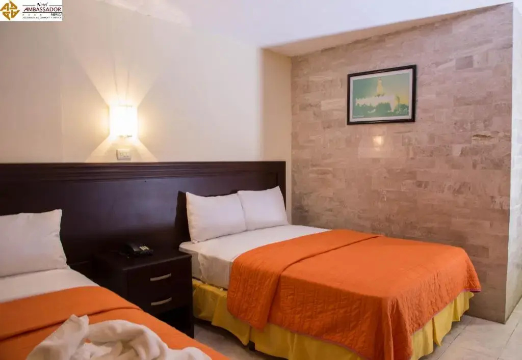 Hotel Ambassador Merida - Chambres