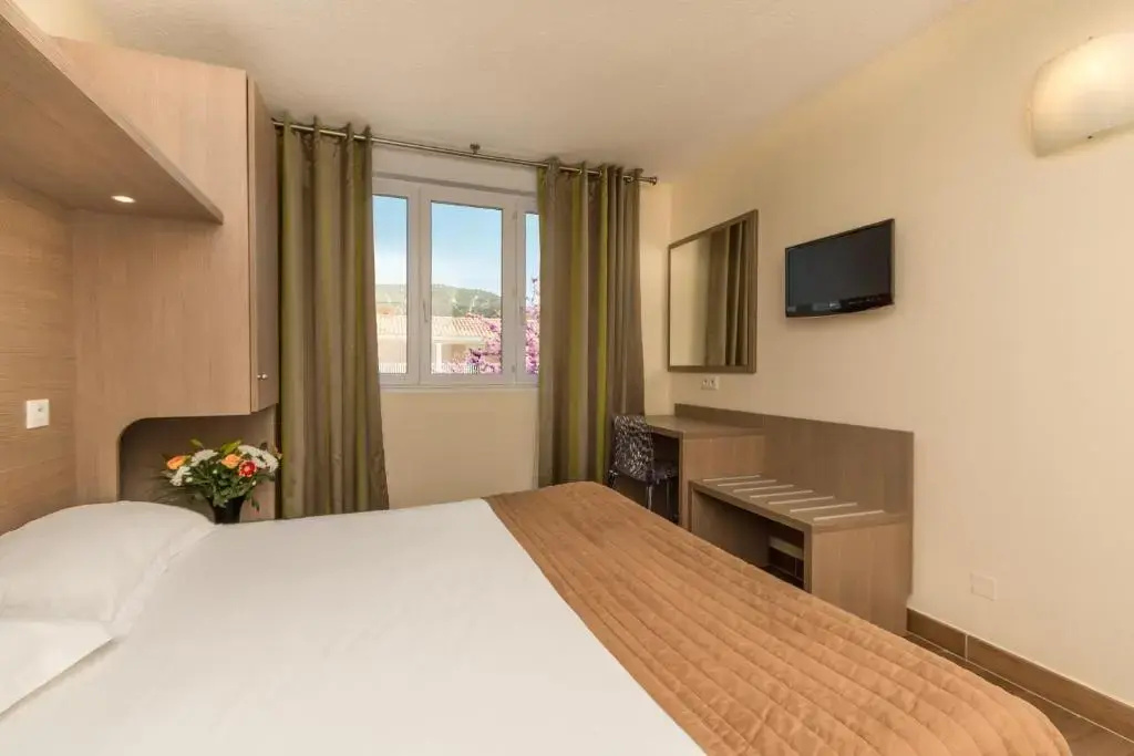 Standard Double room with pool view (full double bed)