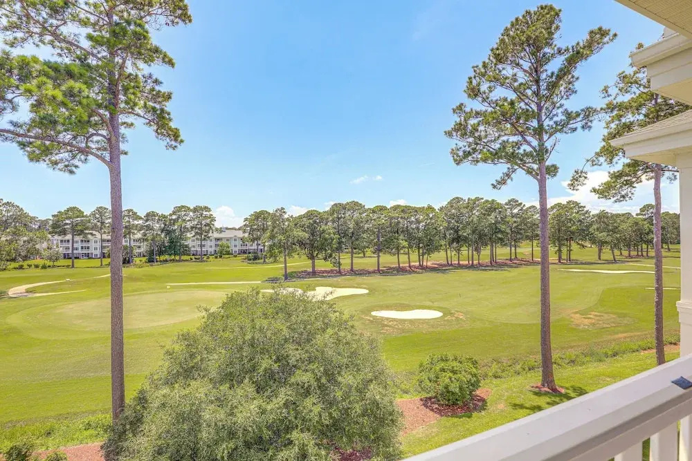 Golf Course View, Pool Access: Myrtle Beach Condo!