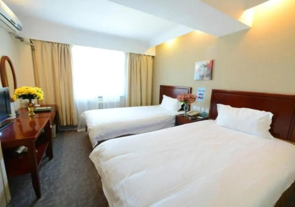 GreenTree Inn Shangrao Wuyuan Bus Station Tang Village Express Hotel - Chambres