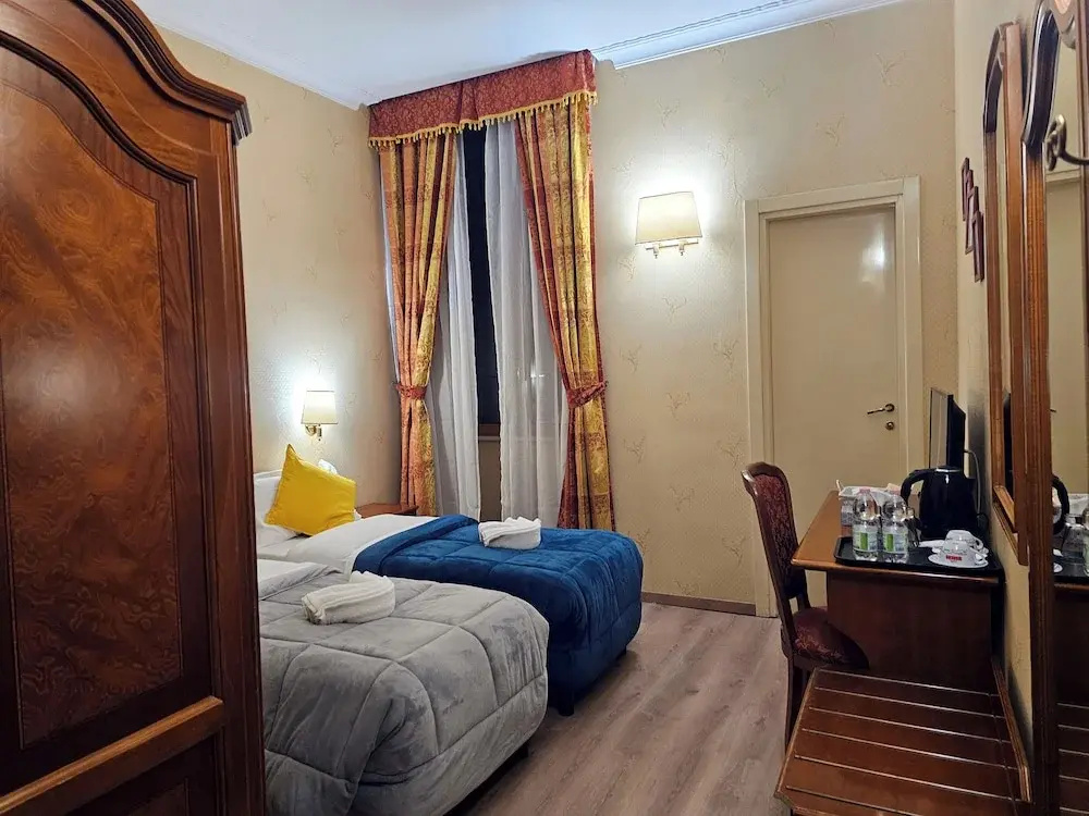 Deluxe Double room with city view (twin beds)