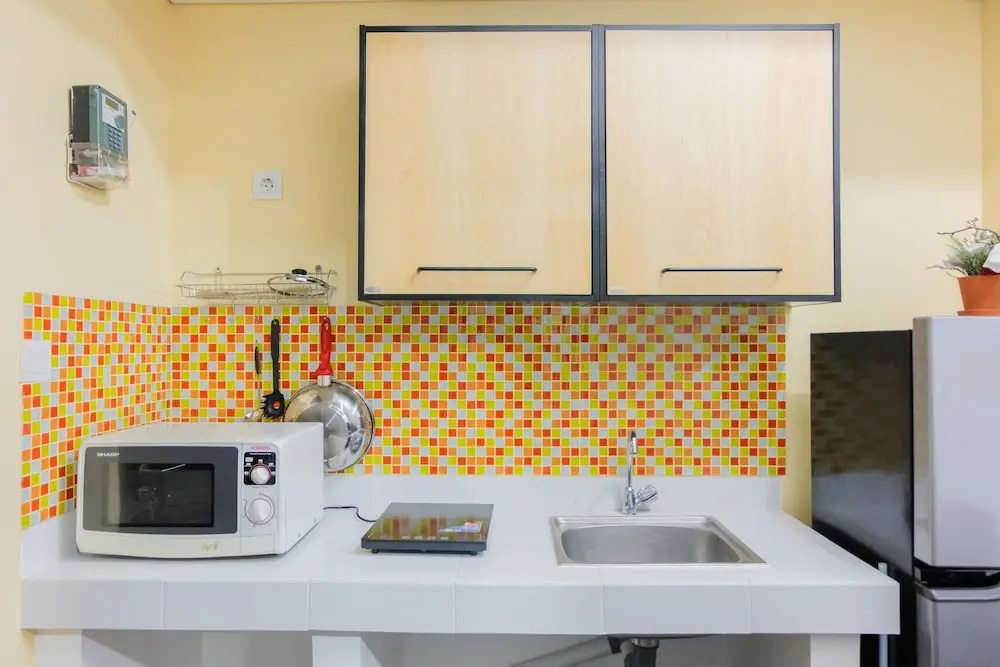 Contemporary Studio Room at Casa de Parco Apartment