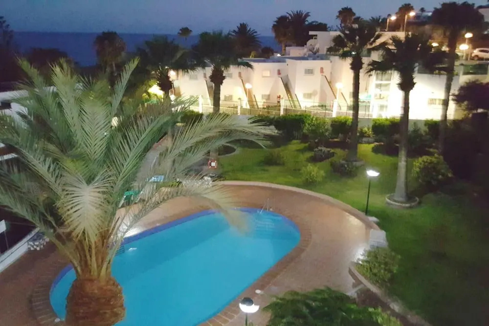 Apartment with 2 Bedrooms in San Bartolomé de Tirajana, with Wonderful Sea View, Pool Access And Wifi - 150 M From the Beach