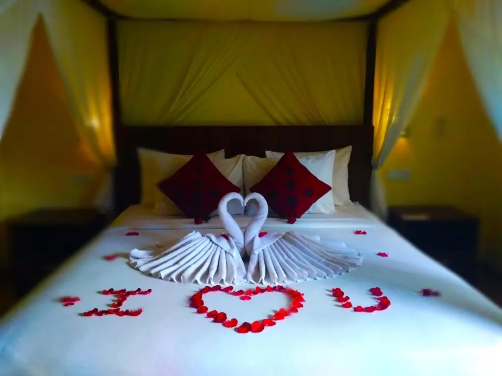 Deluxe Double room with balcony full double bed