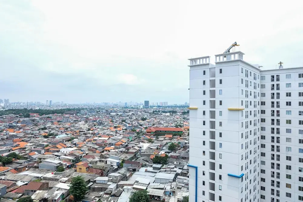 Connect to Pool 2BR Apartment at Bassura City