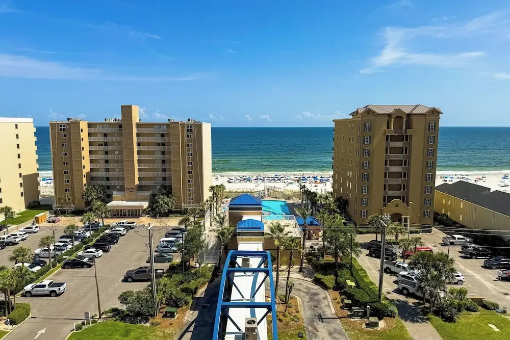 2BR Getaway Close to Beach w/ Pool & Balcony