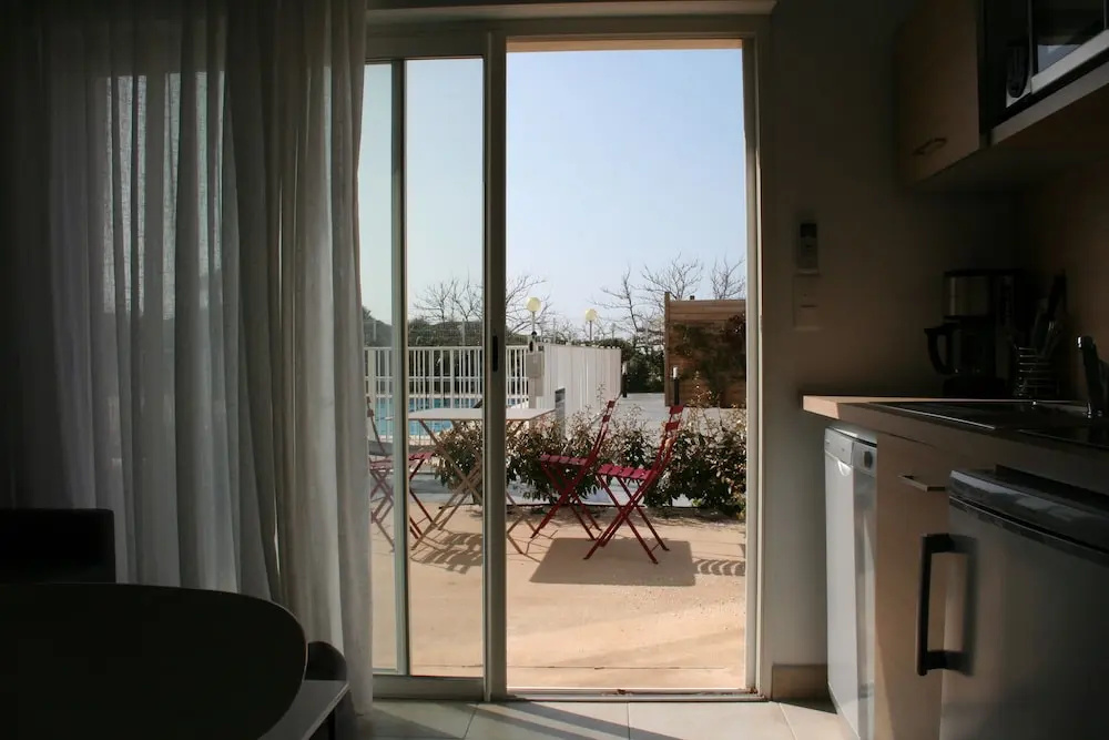 Studio with view