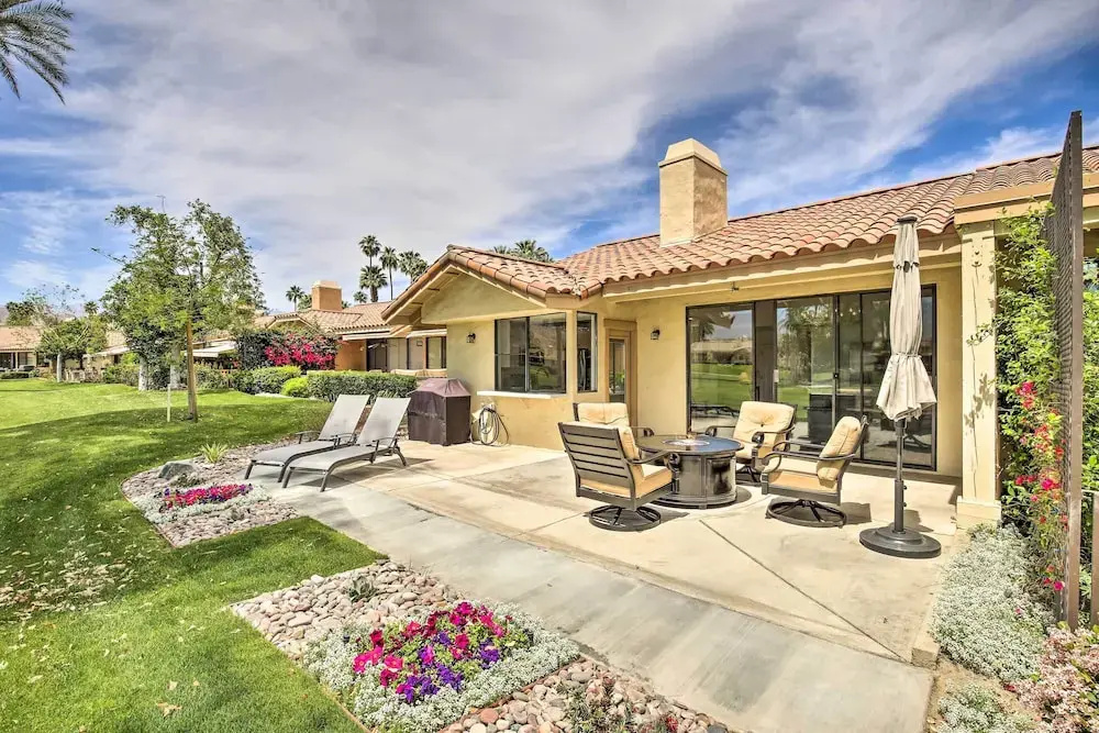 Palm Desert Escape w/ Patio, Grill & Fire Pit