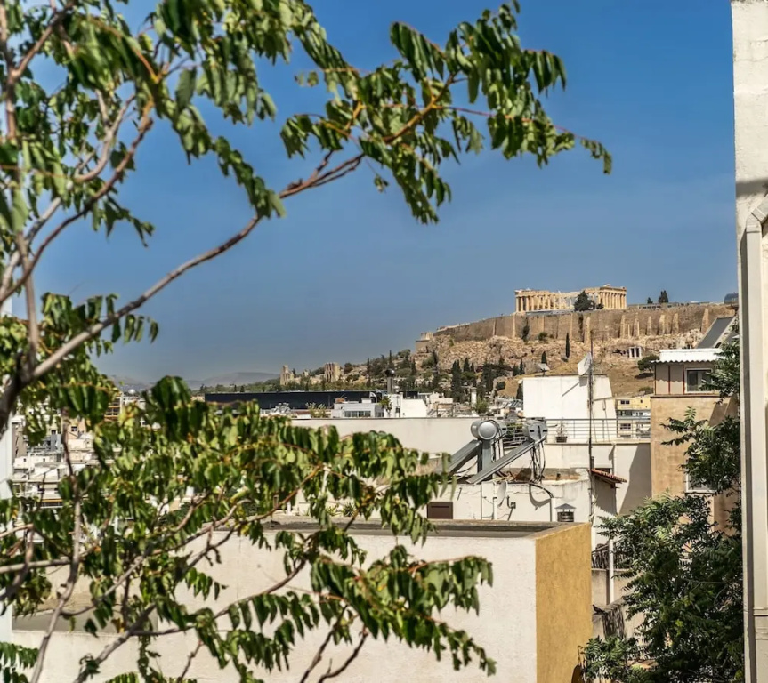 Sunny 3bd Cozy Flat Spectacular Acropolis View