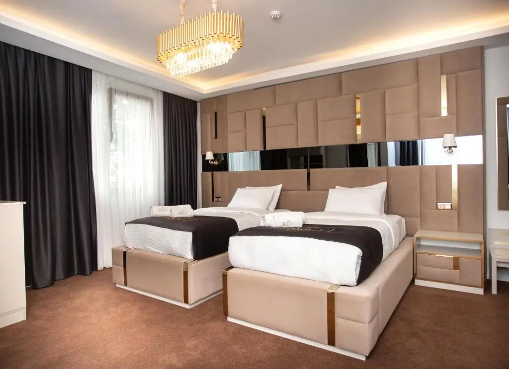 Deluxe Double room with sea view (twin beds)