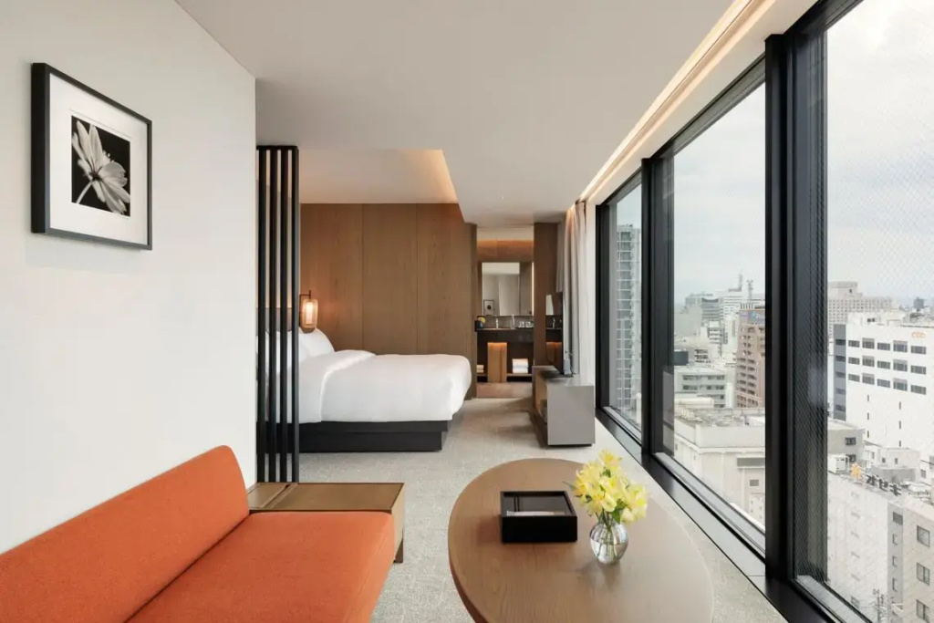 Premier Double room with city view (full double bed)