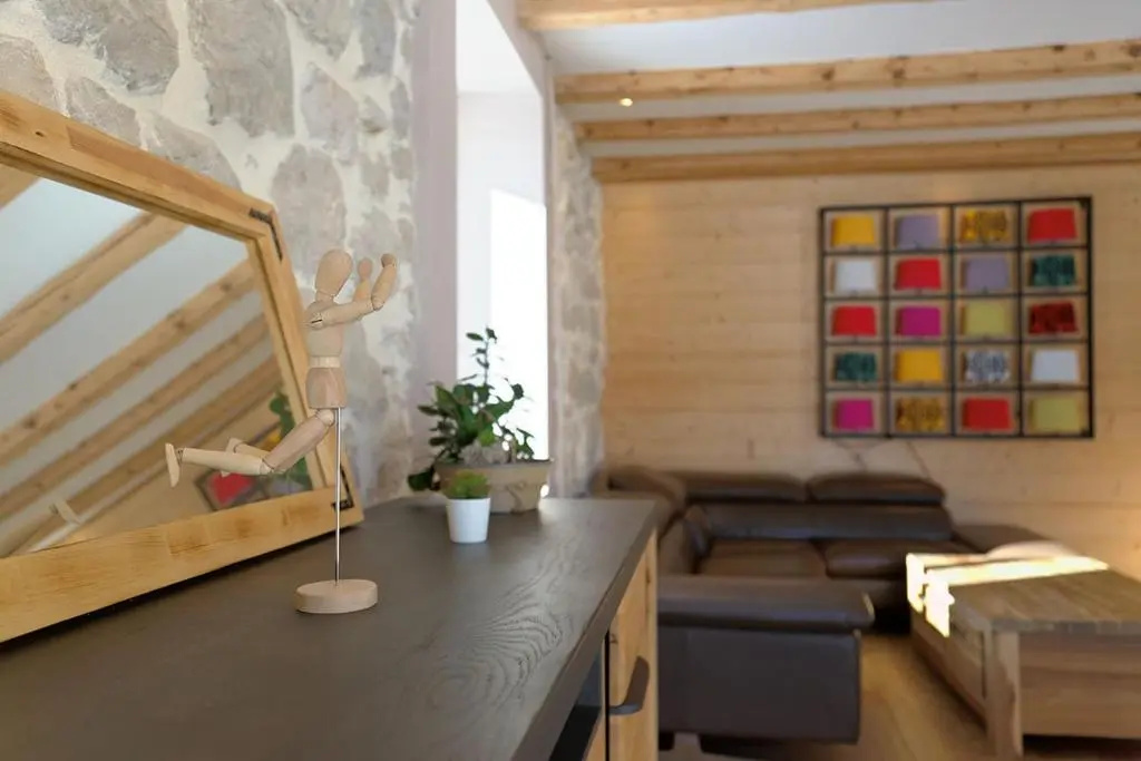 Voir la photo 3 — Maison idéalement placée vue magnifique, départ ski de fond/Randonnée depuis le jardin