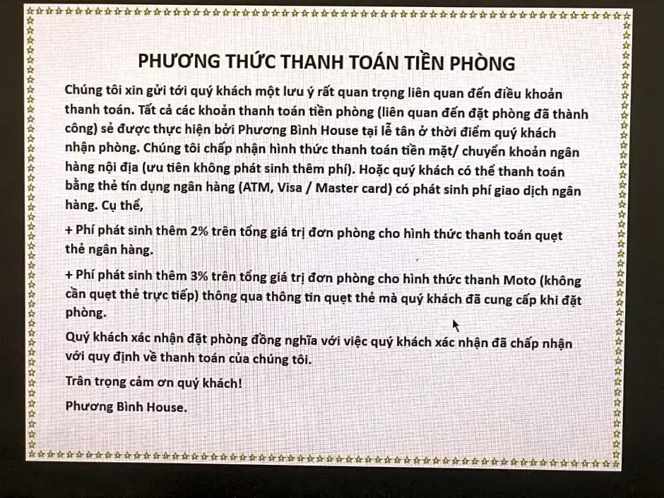 Phuong Binh House - Chambres