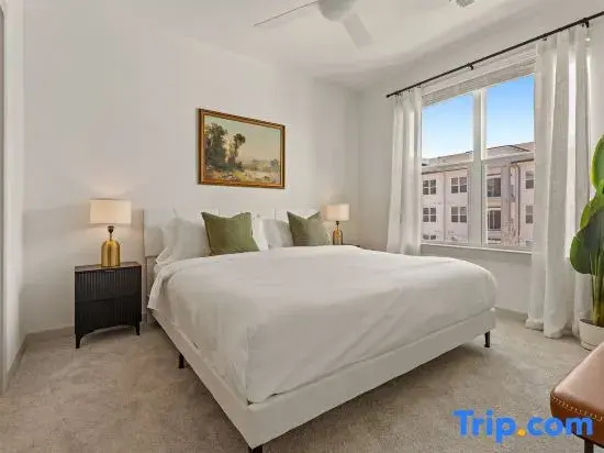 Polished Contemporary 2BR 2BA | Private Balcony