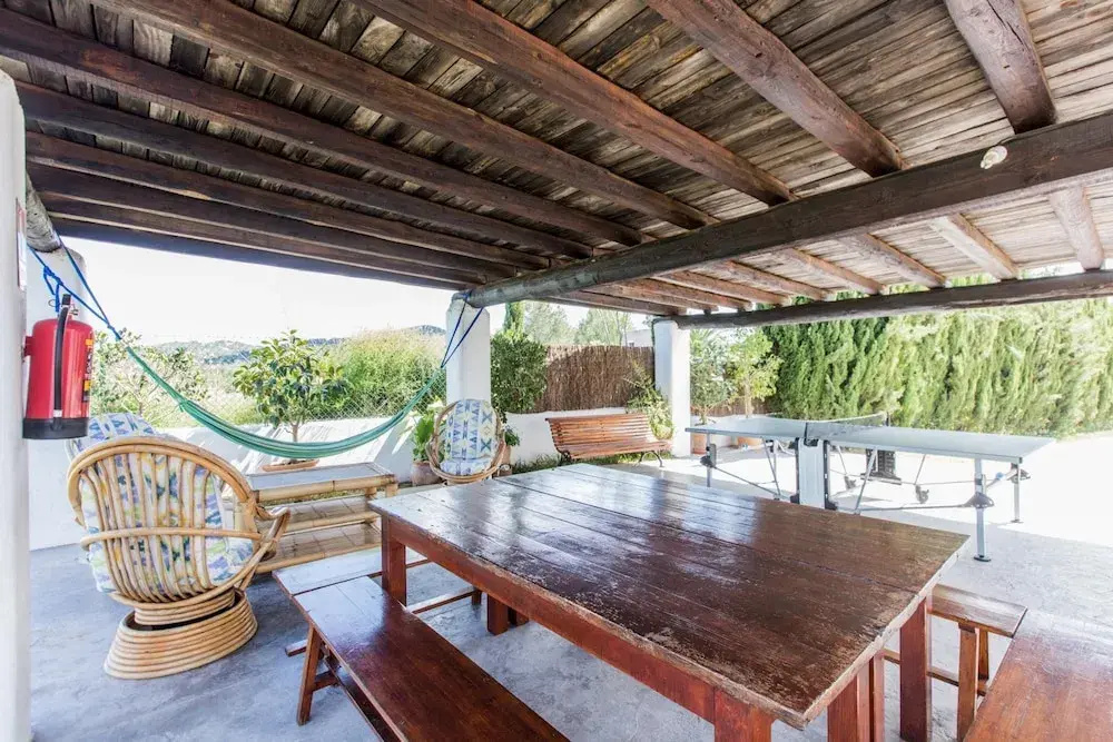 can Gertrudis Villa con Piscina Ping Pong Wifi Santa Gertrudi