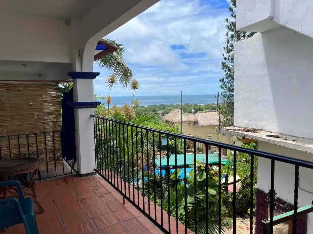 Standard Double room with balcony and with sea view (full double bed)