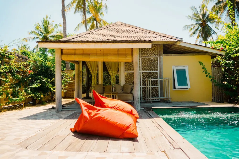 Les Villas Ottalia  Yoga and Diving, Gili Meno - Chambres