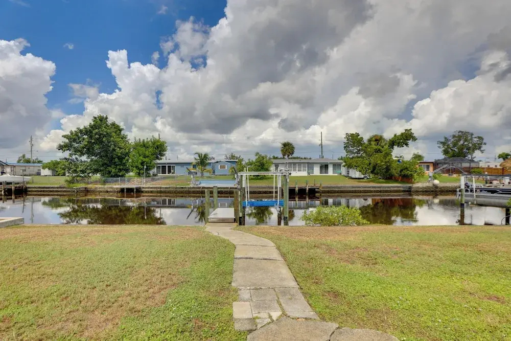 Pet-friendly Port Charlotte Home w/ Canal Access!