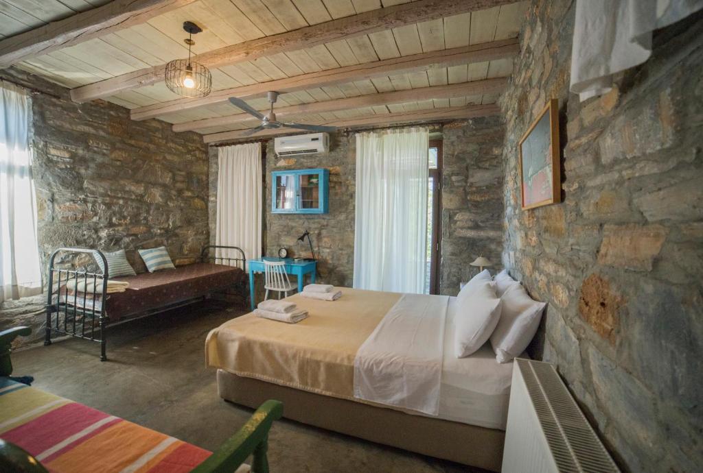 Pyrgos traditional village by null