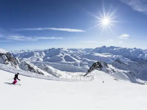 Voir la photo 1 — Apartment Bel appartement tout confort pour 4 à 6 personnes - plein sud - vue pistes et village