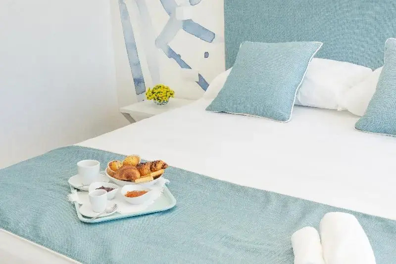 Deluxe Double room with balcony and with sea view (full double bed)