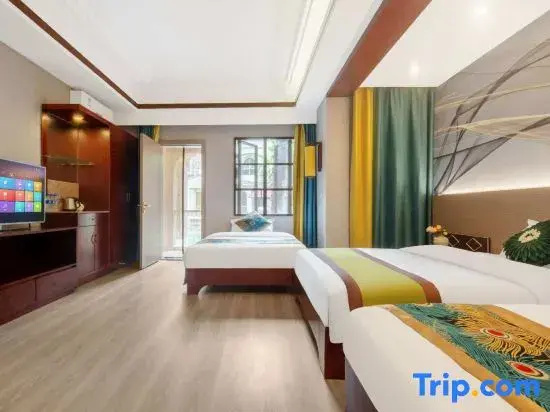Xishuangbanna Lanzhu Villa Hotel - Chambres