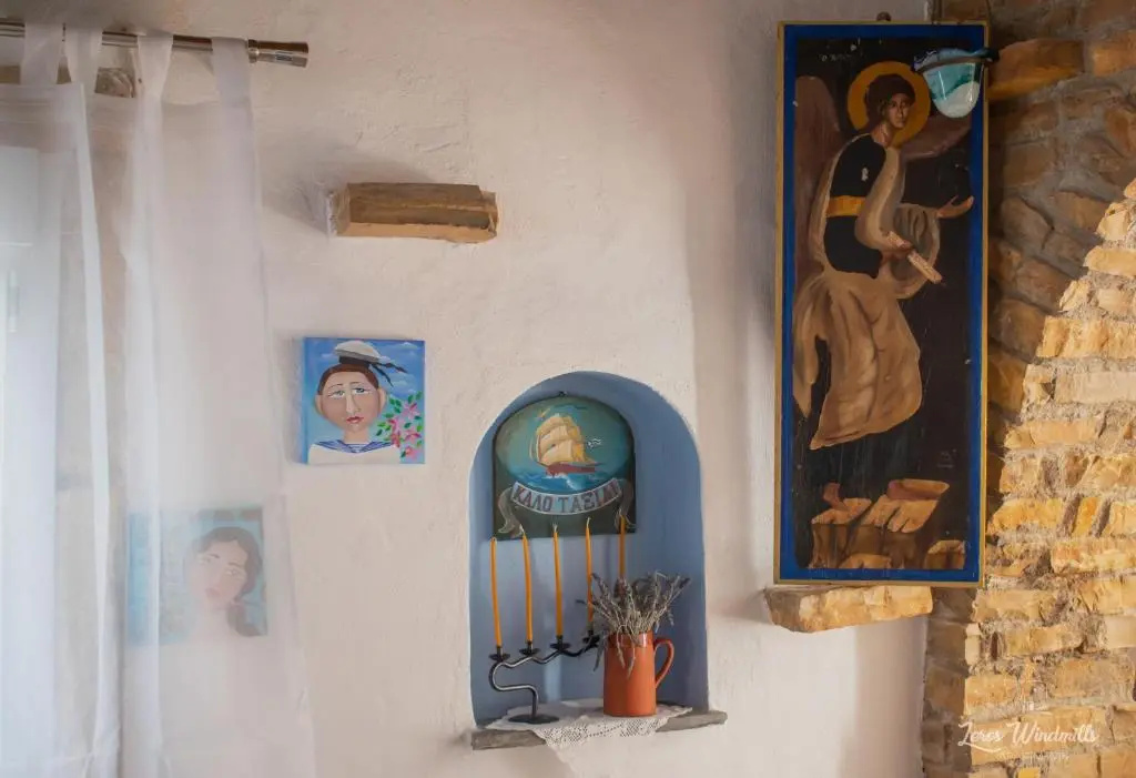 Leros Windmills - Chambres