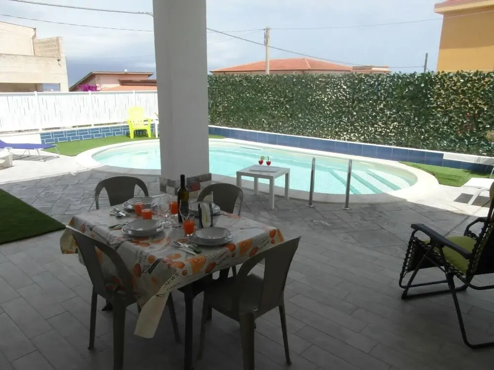 Apartment With one Bedroom in Alcamo, With Wonderful sea View, Pool Access, Enclosed Garden - 300 m From the Beach