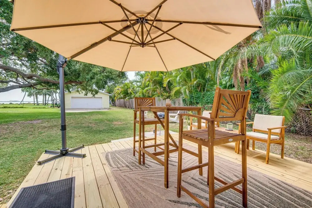 Merritt Island Home w/ Deck & River View!