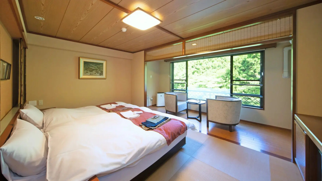 Classic Double room with mountain view (twin beds)