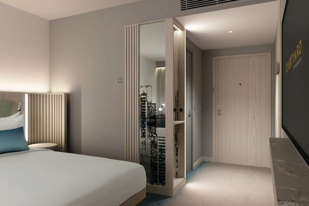 Premium Double room with city view (full double bed)