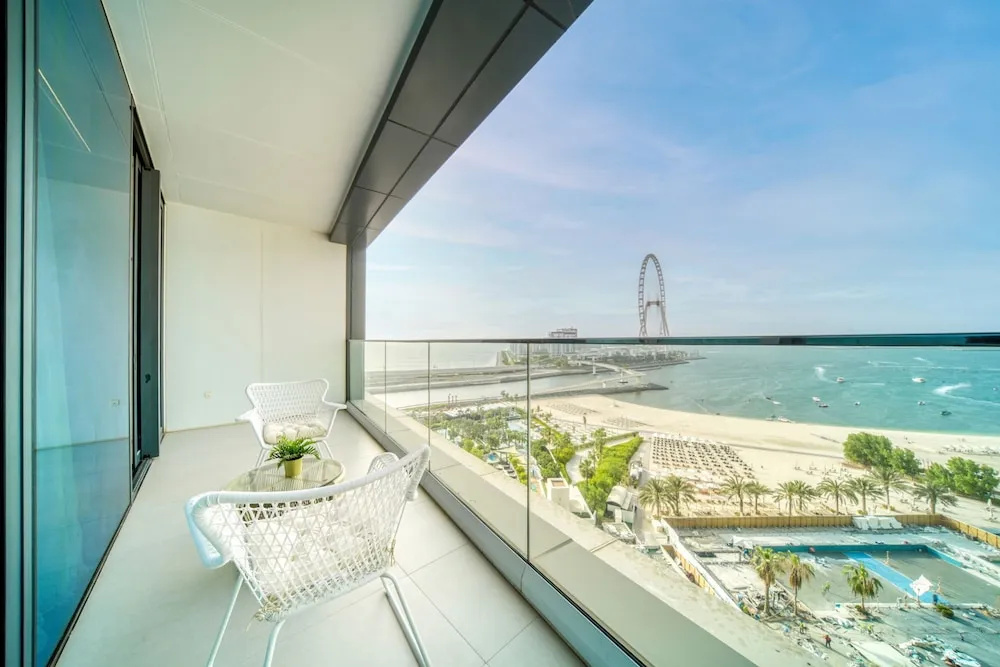 Modern 2BR w Sea View Balcony at Address JBR