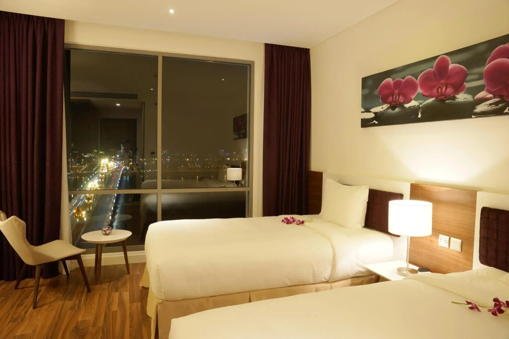 Deluxe Double room with river view (twin beds)