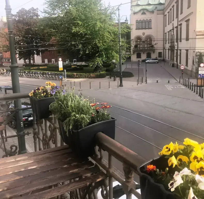 Standard Double room with balcony and with city view (full double bed)