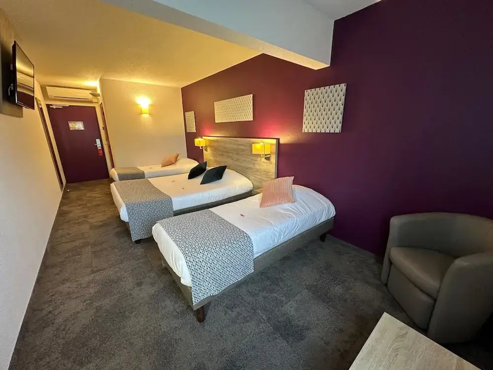Brit Hotel Saumur - Chambres