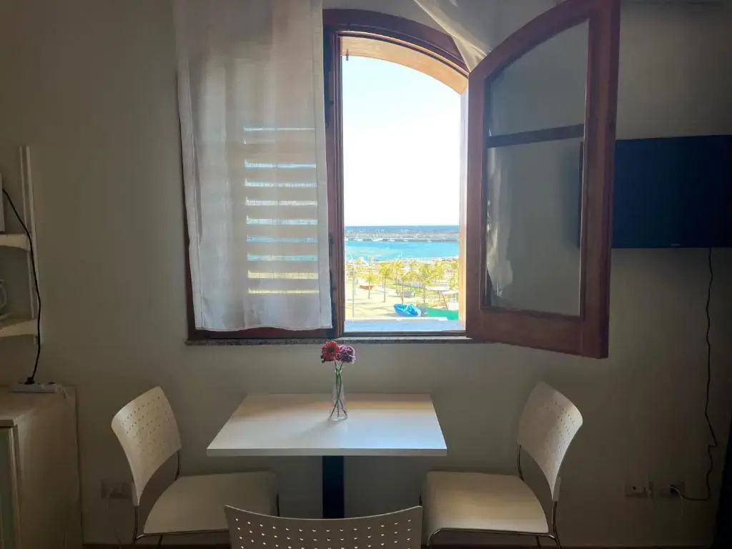 Studio with balcony