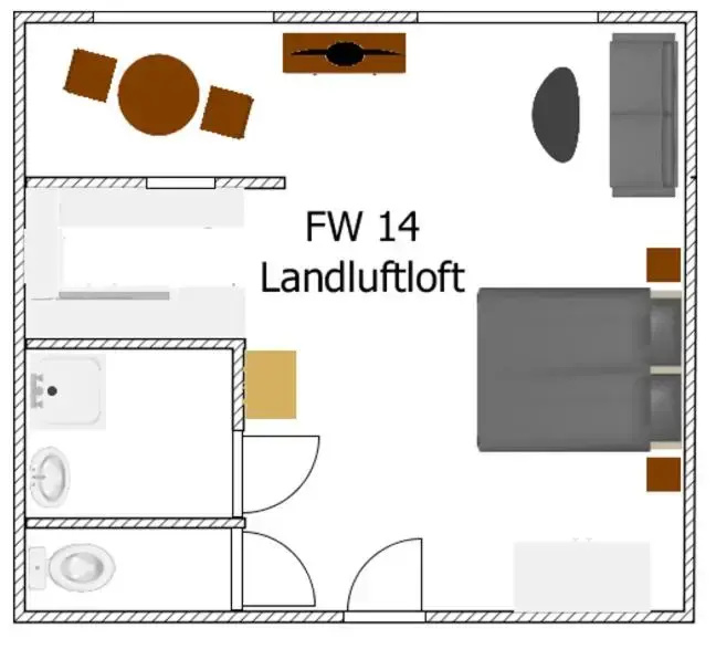 Ferienwohnungen Hotel Garni Dörflerwirt - Chambres