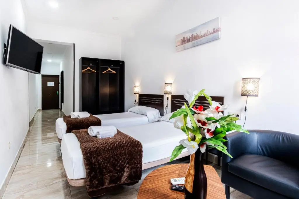 Standard Double room with city view (twin beds)