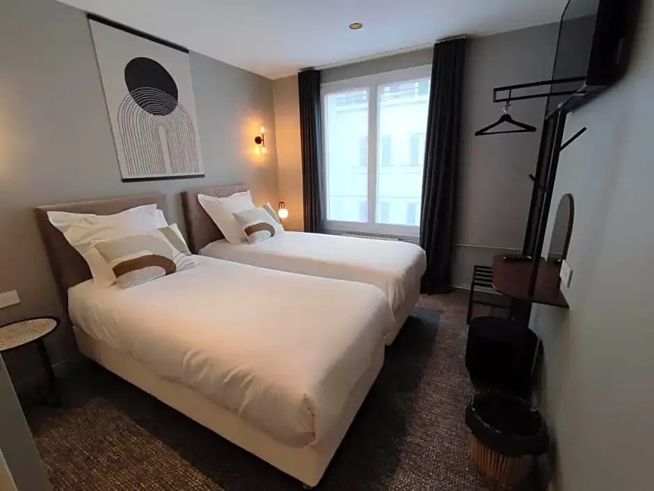 Hôtel Paulette Rouen centre NOUVEAU - Chambres