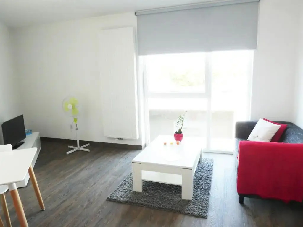 Studio with garden view