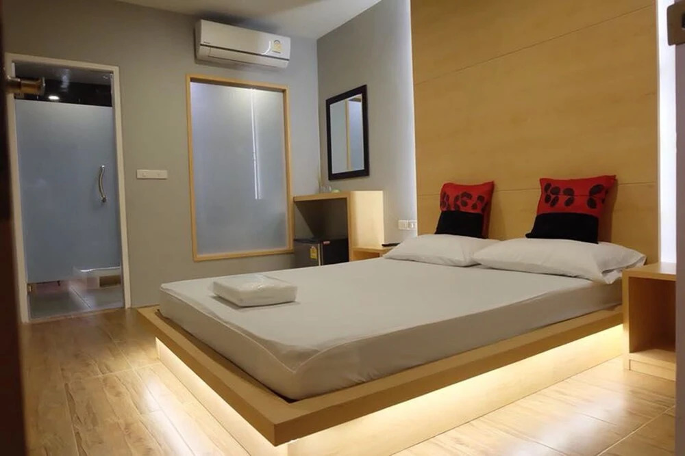 Четырёхместный номер Standard 2 отдельные кровати в Love Box Resort