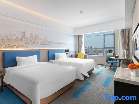 Двухместный номер Superior 2 отдельные кровати в Hampton by Hilton Qingdao Jiaodong International Airport South Hotel