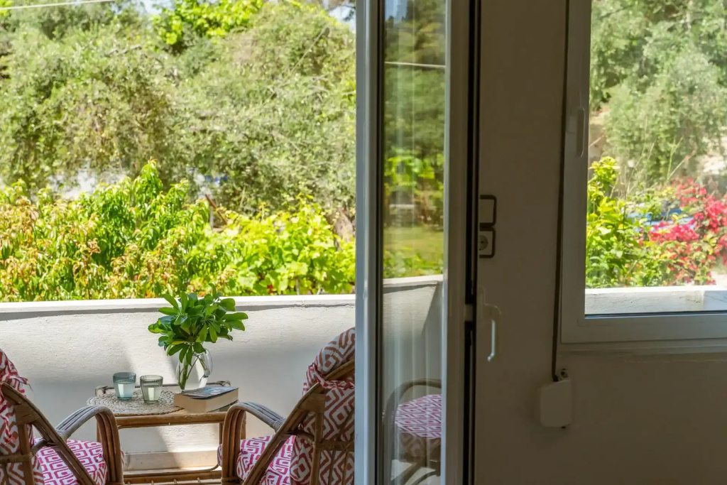 Standard Family room with balcony and with garden view