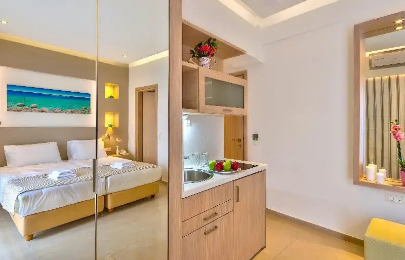 Leonidas Hotel & Apartments - Chambres
