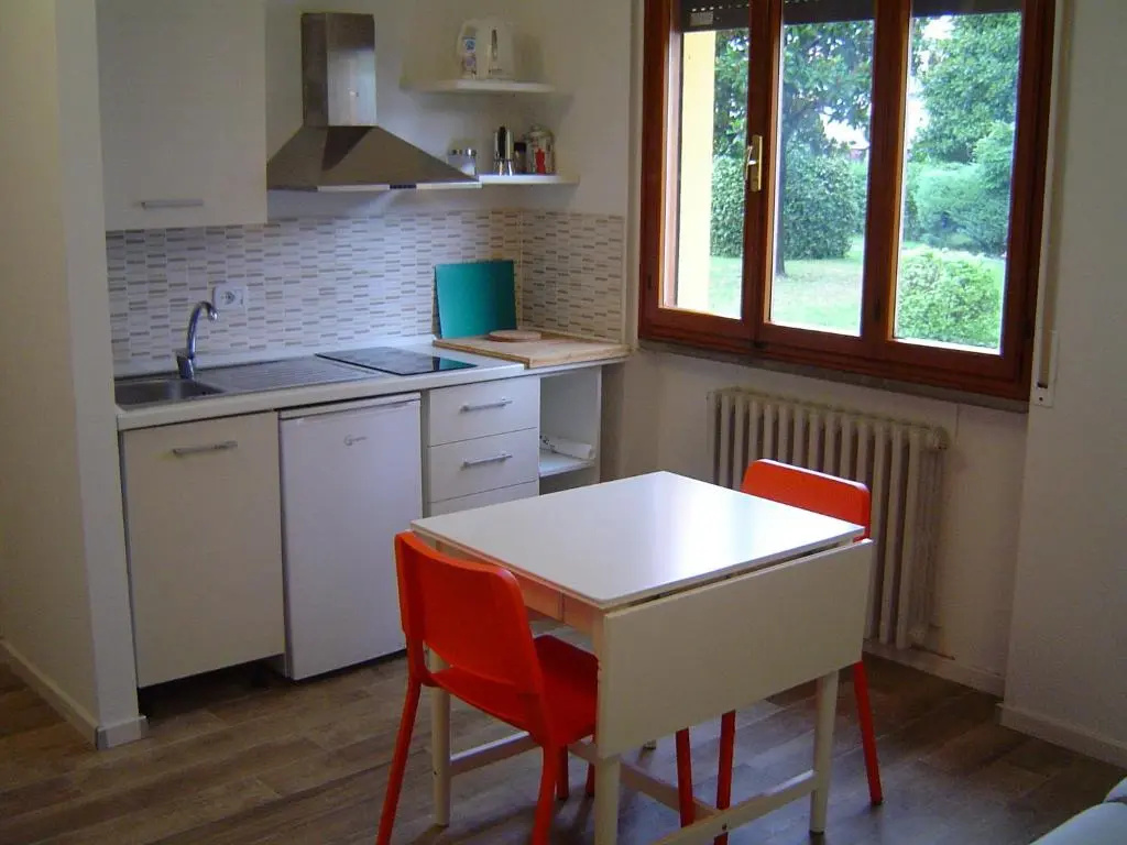 Apartment with garden view