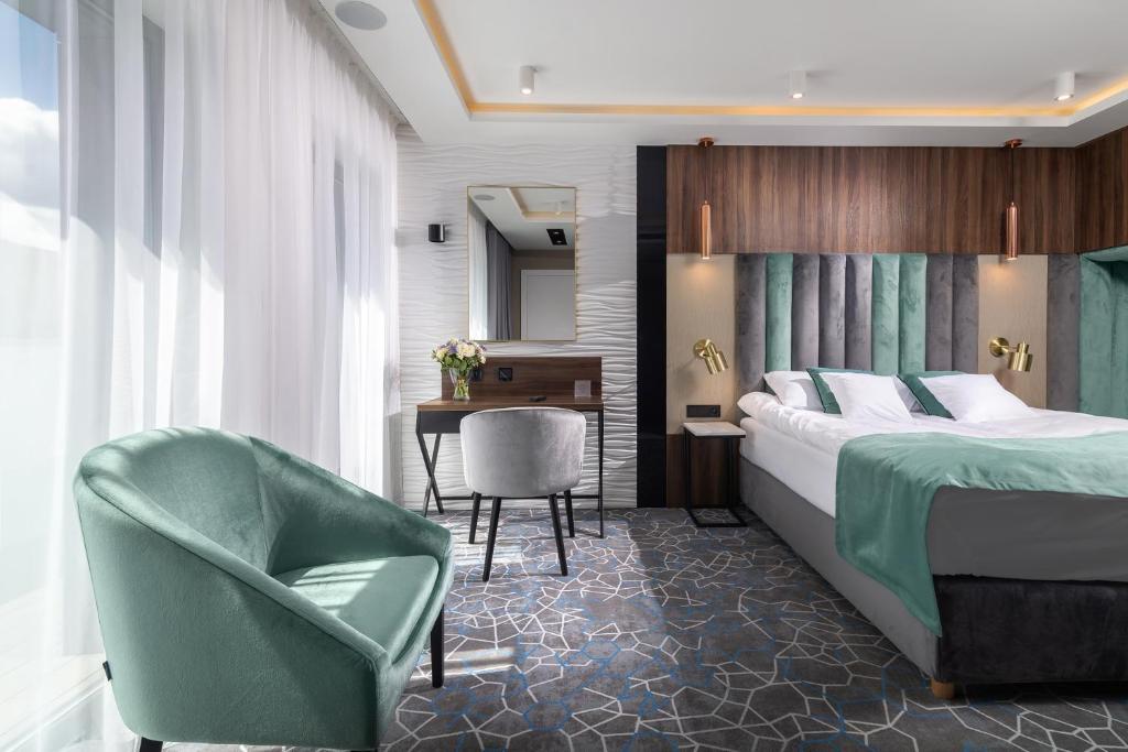 Трёхместный номер Deluxe с балконом в Love Sopot Residence